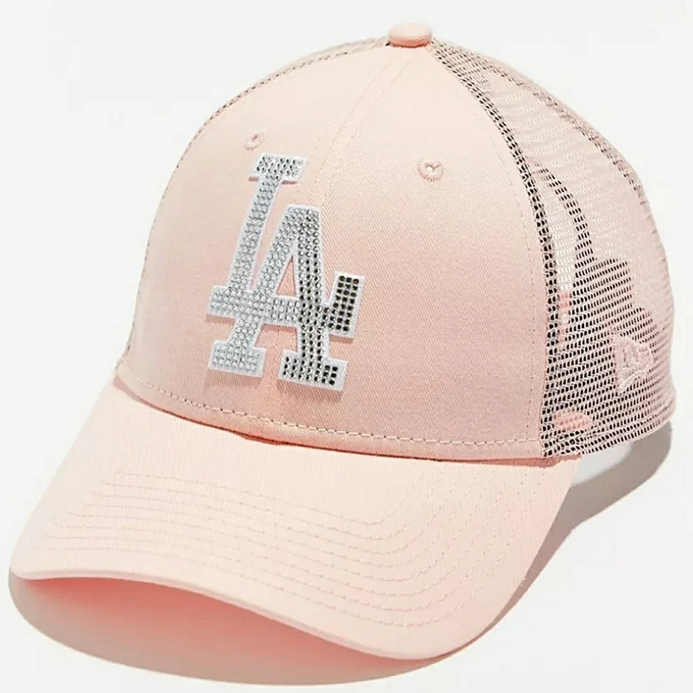 💥BUY 5 GET 3 FREE MLB Rhinestone Trucker Hat LA,Adjustable Hat, Originally $50